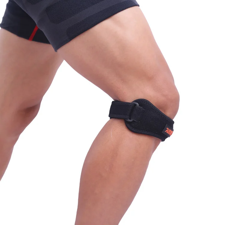 Amazon hot-selling Sport Breathable Adjustable Knee Strap Support Patella Knee Belt