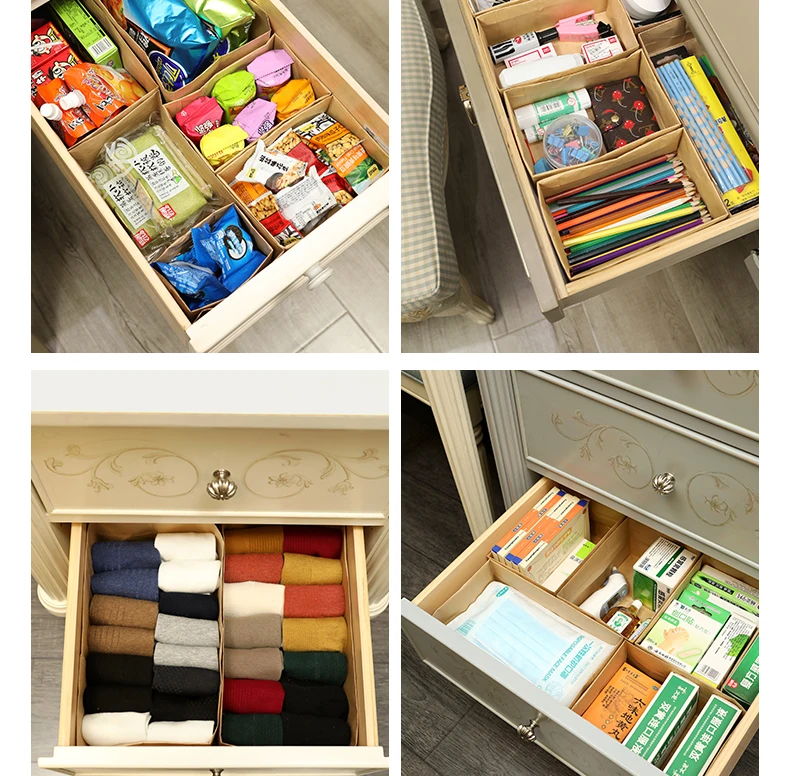 Take -out Paper Bags for Packaging  Food Bread Fried Chicken Vegetable Fruits Kraft Carrying Case for Puting away the Clothes