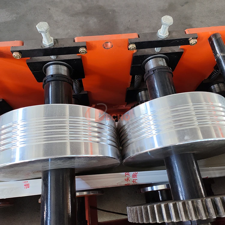 Metal Gutter Roll Forming Machine Aluminium Roofing Waster Gutter Collect Rainwater Downspout Forming Machine