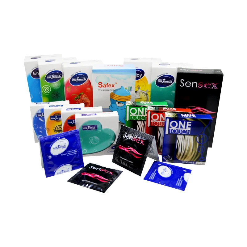 Custom Made Delay Ejaculation Safer Contraception Penis Sleeve Ultra Thin Condoms Sex Latex Natural Rubber Condoms