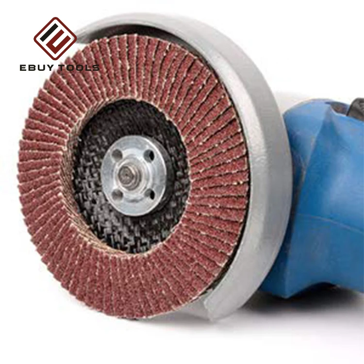 Ebuy Tools Hot Sale Abrasive Shutter Wheel Flap Disc for Metal Stainless Steel Polishing
