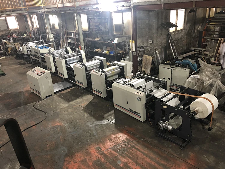 Patented product laminated sacks flexo printing machine for pp woven rice sack