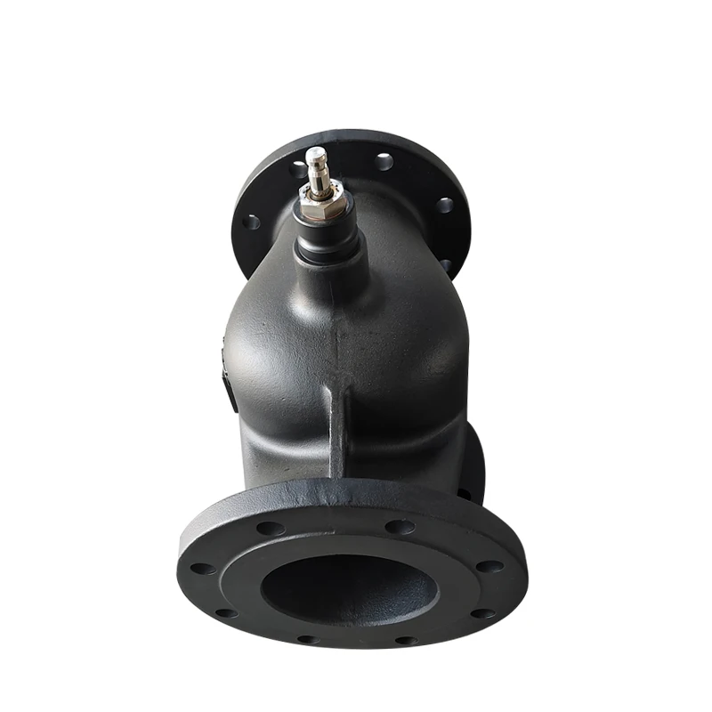 balance chamber valve body balance valve core structure DN80 electric control valve body