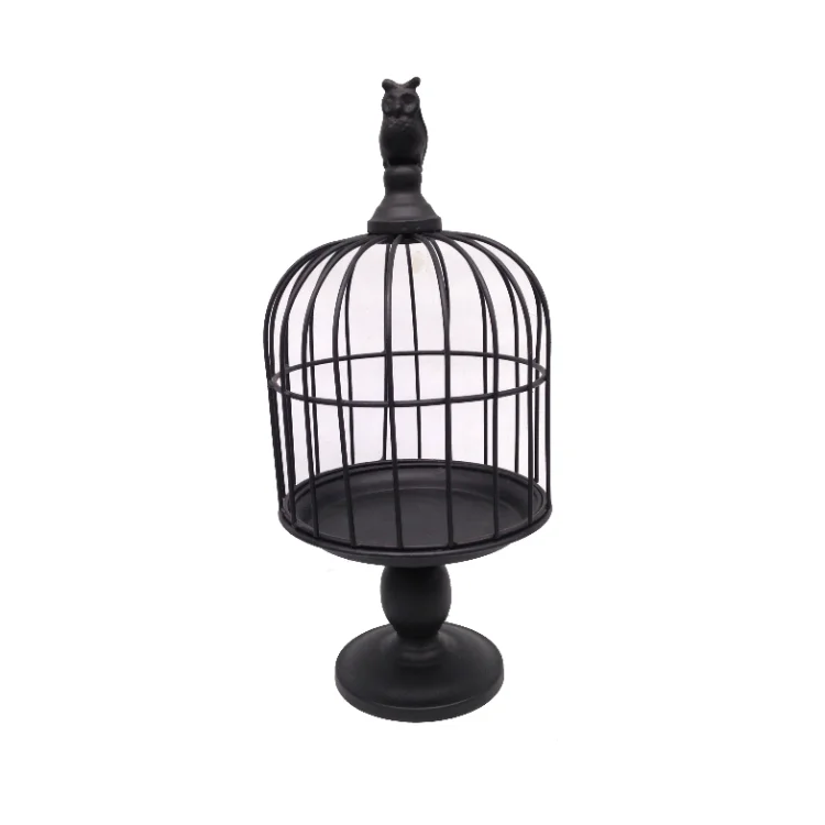 Factory Direct Sales Custom High Quality Cast Iron Small Metal Bird Cage