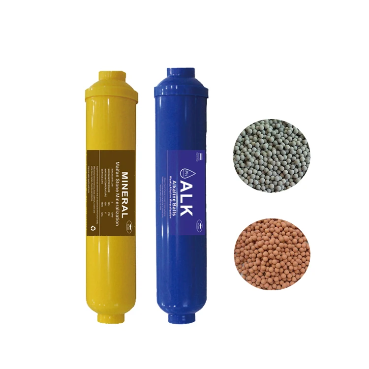 Under Sink Reverse Osmosis Water Filter Replacement Mineral Antioxidant ORP pH+ Alkaline Post Upgrade Water Filter Cartridge