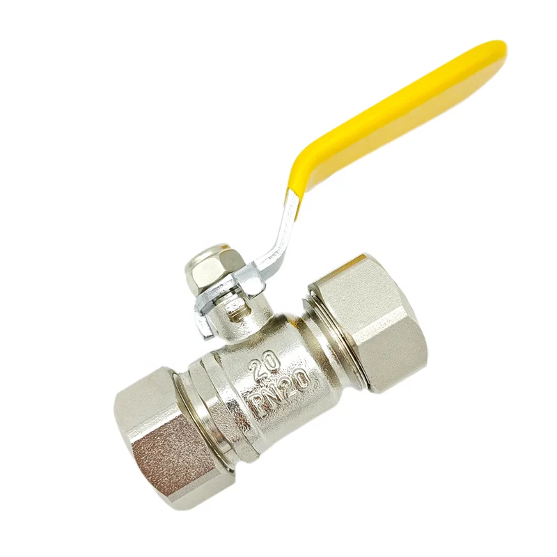 Texoon 2023 FORGE Superior Quality Double Union Brass Ball Valves: Optimal Flow Control for Aluminum-Plastic Pipes