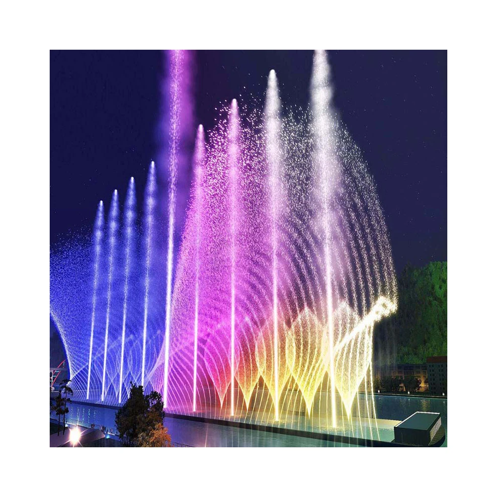 Cheap Price Outdoor Multimedia Show Water Fountain Screen Movie Projection Video Display Water Curtain Fountains