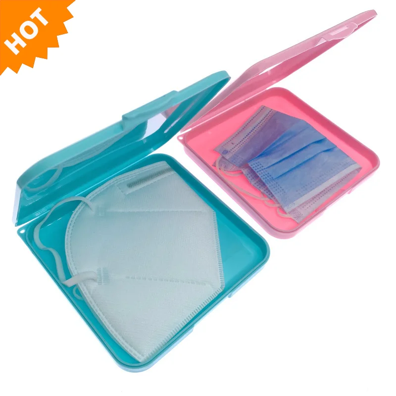 Aligan маски для лица для хранения коробка дешевые многоразовый ПП Контейнер складной портативный держатель