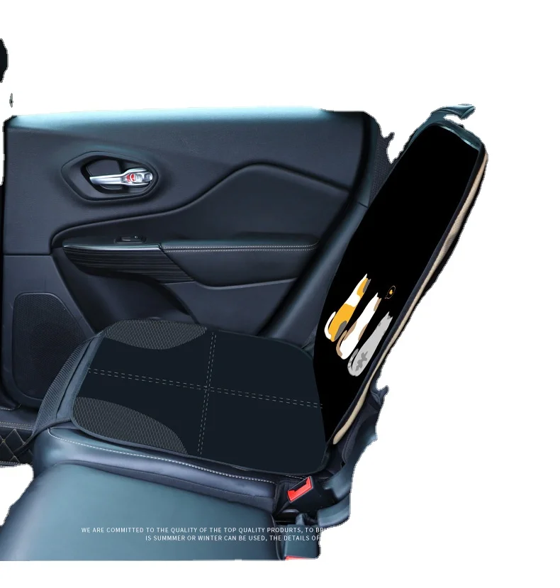 New hot 2012 PVC plastic leather cartoon car seat back protection Suitable for placing child seats to prevent scratching