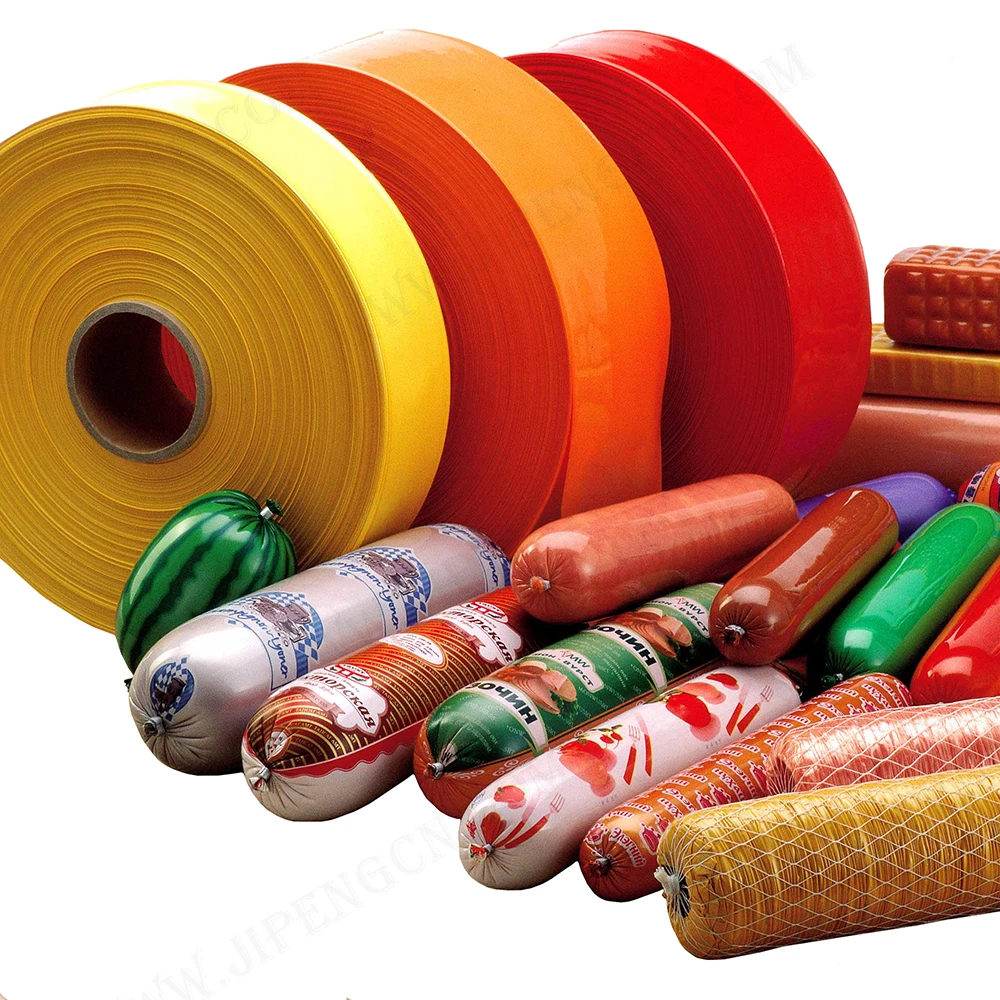 Nylon Print artificial polyamide  Sausage Casings shrinkable plastic sausage casing for boiled steamed sausage