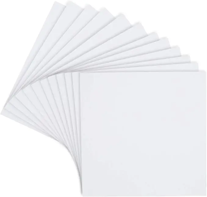 Painting Canvas Panels,100% Cotton,Blank Canvas for Acrylic Pouring and Oil Painting