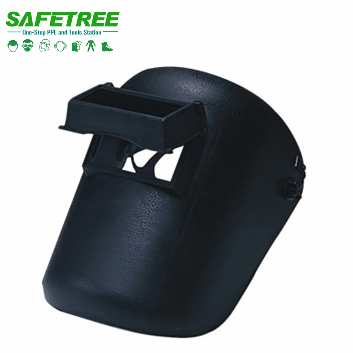 SAFETREE  Black PP Welding Helmet Welder Helmet CE EN175 EN166