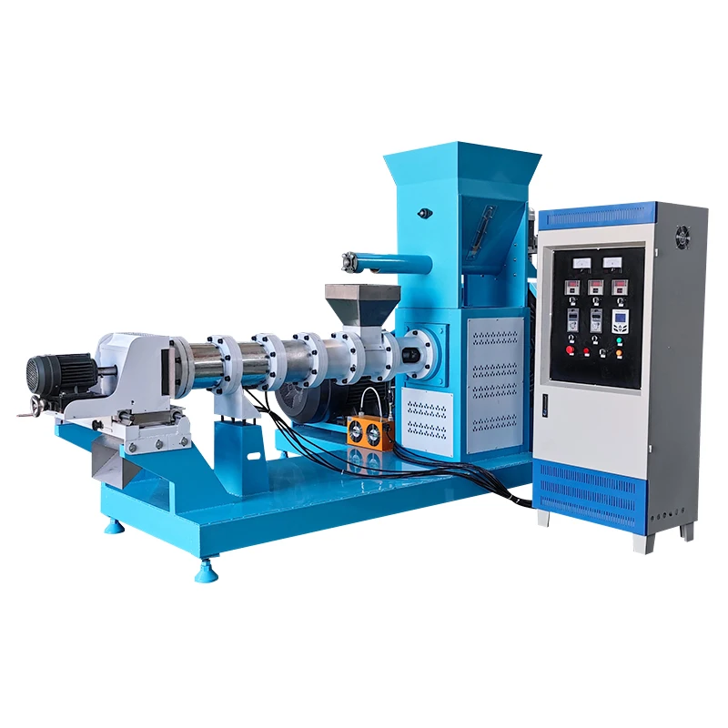 Farm use Pet Rabbit Cat Dog animal snack Food Extruding machine/floating Fish Feed Granulator extruder production line