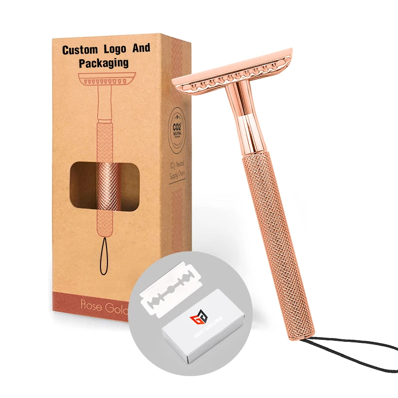 JDK Custom Logo Professional Eco-friendly Double Edge Women Safety Razor Manufacturer