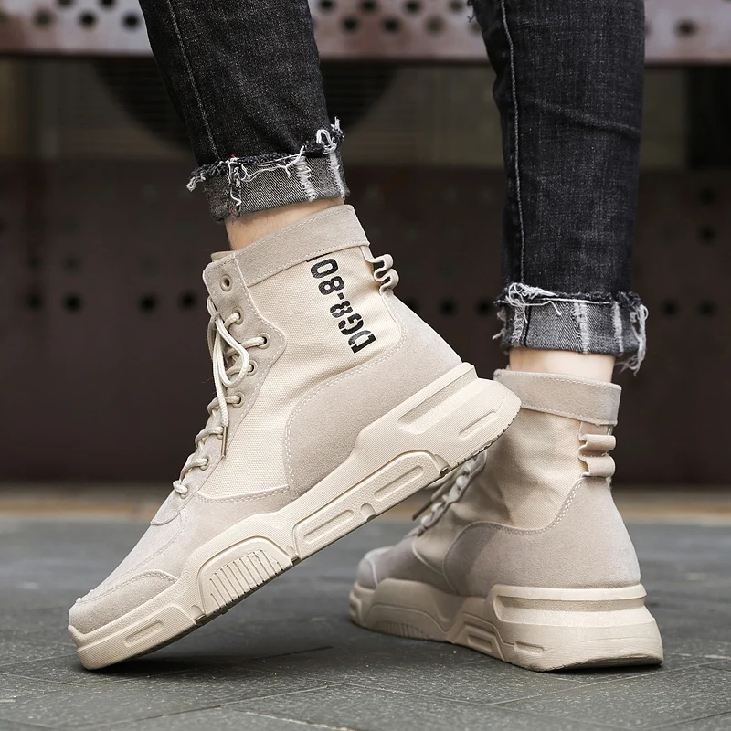 Мужские тактические ботинки до щиколотки, модные ботинки для пустыни, 2022