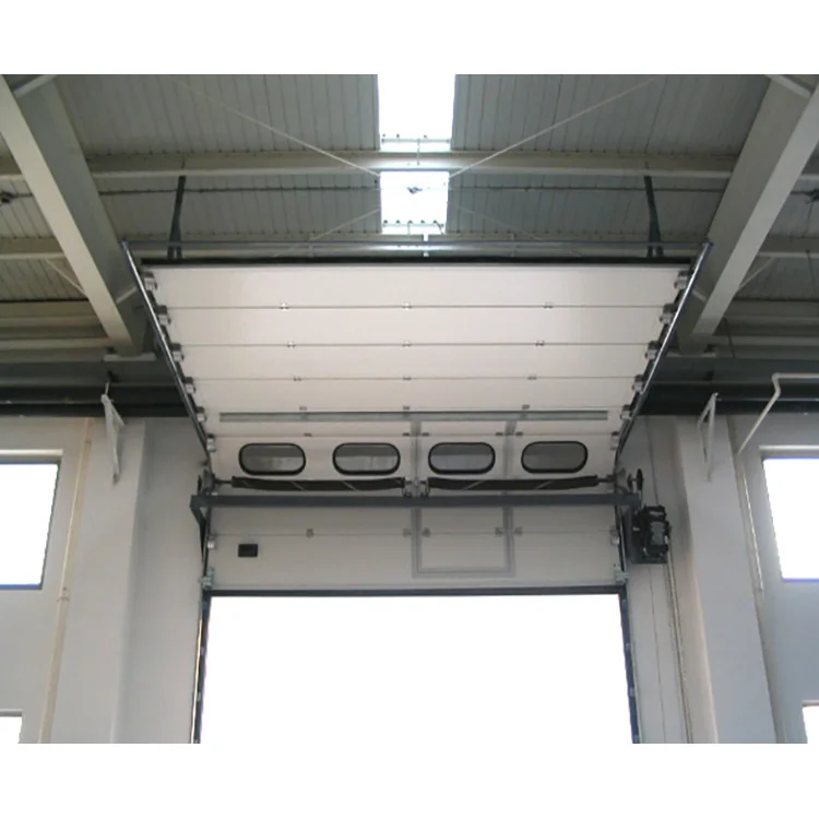 Industrial Warehouse Overhead Thermal Insulated Vertical Lifting Metal Loading Dock Sectional Garage Roll Up Steel Doors