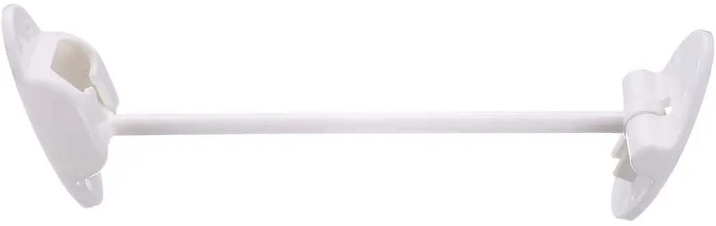  H10317 2-Pack T-Style 6in. Дверная защелка держатель и захват с фурнитурой для трейлера RV Motor Home грузовой прицеп белый
