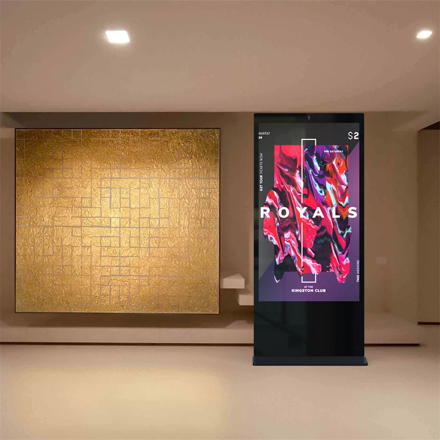 86 Inch Advertising Display Digital Signage Shopping Mall Information Touch Kiosk