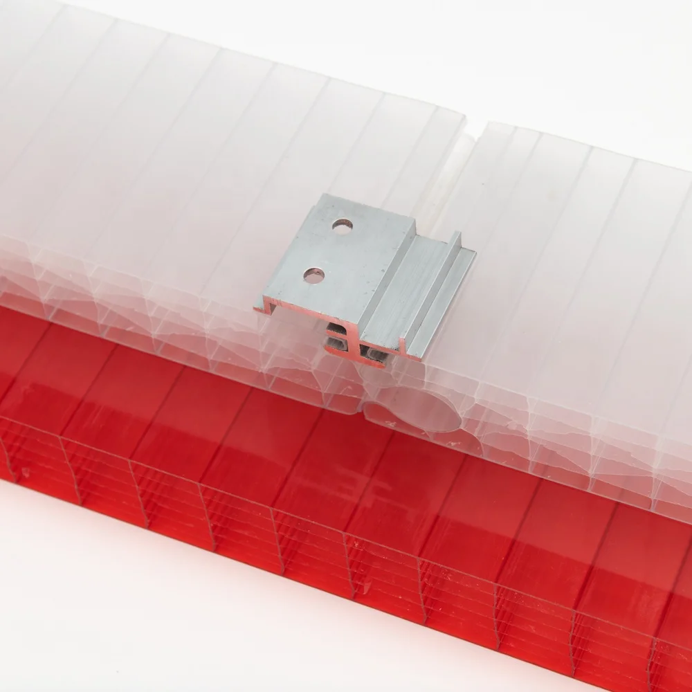 Fire resistant 30mm multi wall polycarbonate sheet greenhouse panel wall