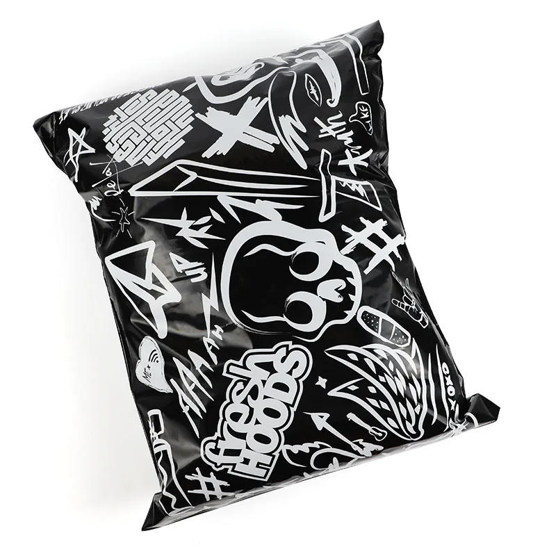 OEM Courier Packaging Bag 4 Color Custom Polymailer Personalised Mailing Bags