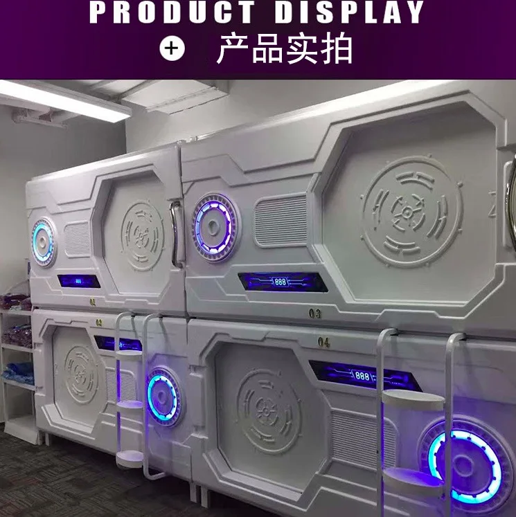 comfortable and good sleeping  capsule bed for the resting