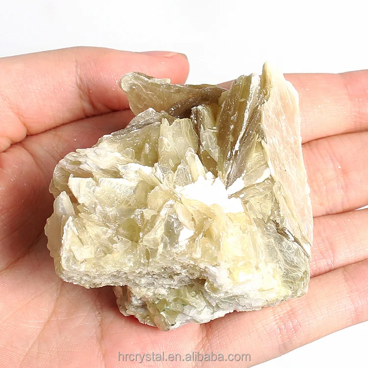 Natural Raw Crystals Specimen Irregular Rough Gold Phlogopite Mica Crystal Rough Specimen