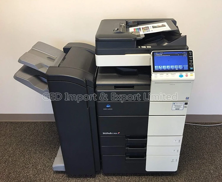 Высококачественная копировальная машина Guangzhou Konica Minolta Bizhub C454 C454e цветная принтер