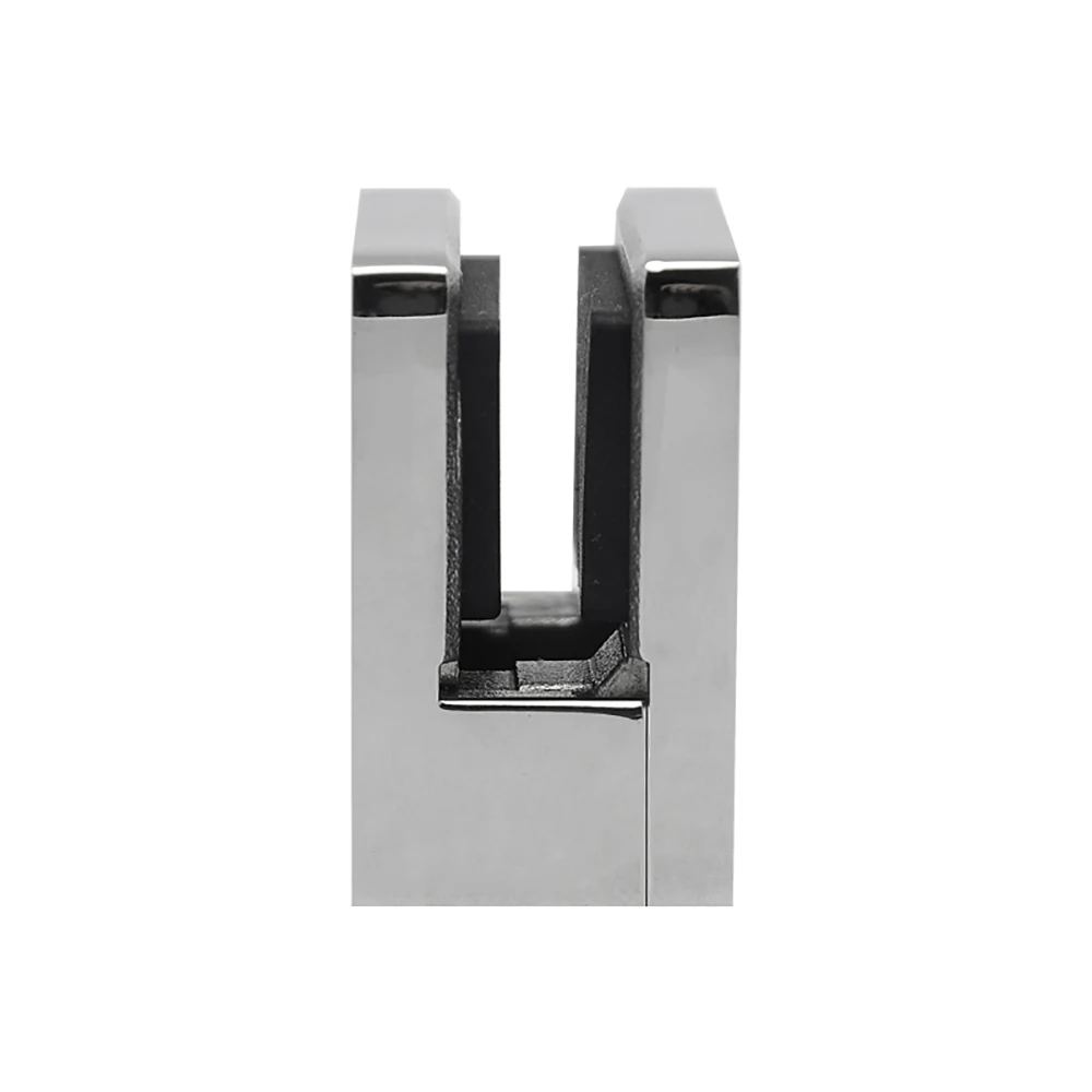 Top Sell Stainless Steel  Glass Clamp Zinc Glass Clamp For Square Tube