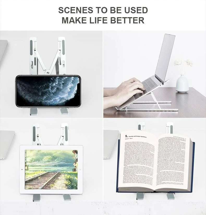 Boneruy Best Selling Flexible Plastic Home Office Students Use As Laptop Stand For Computer Keyboard Holder Mini Por