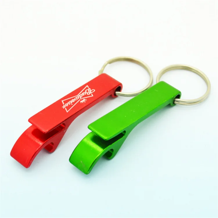 Promotional Mini Bulk Custom Logo Bottle Opener Key Ring