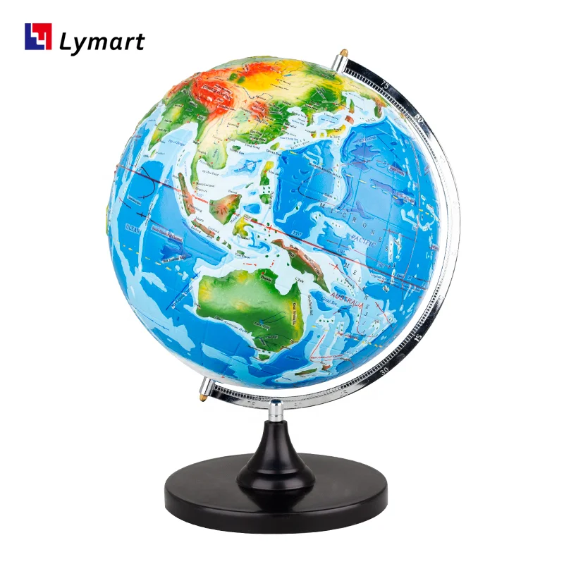 fur geographie 3d welt karte stereo topographische globus