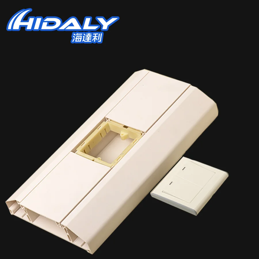 
ce all sizes ceiling channel pvc plastic cover for network/canaleta pvc electrica 