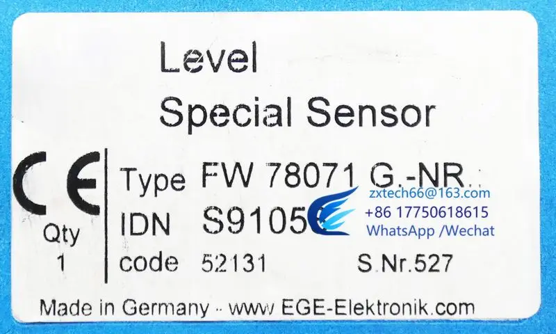 Elektronik FW 78071 S91058 специальный датчик уровня-неиспользованный OVP-_ f20d54aa