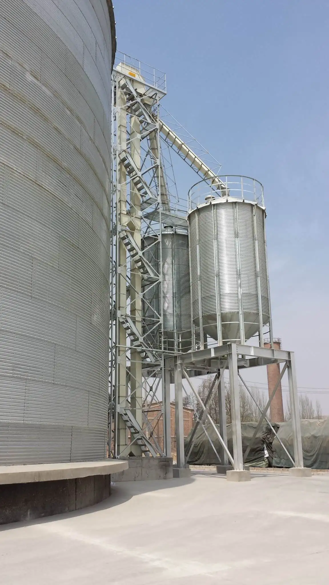 Feed Mill Plant 25Ton Poultry Livestock Mash Feed Making Plant