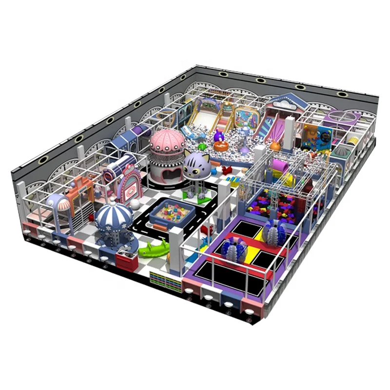 Commercial Indoor Playground Playground Equipment Indoor Playhouse For Kids Indoor Playground trampoline park mazes