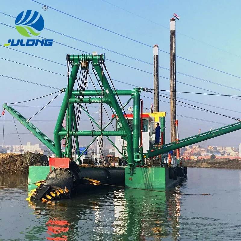 Large Modular Structure Dredger  Cutter Suction Dredger With18-20m Dredging Depth