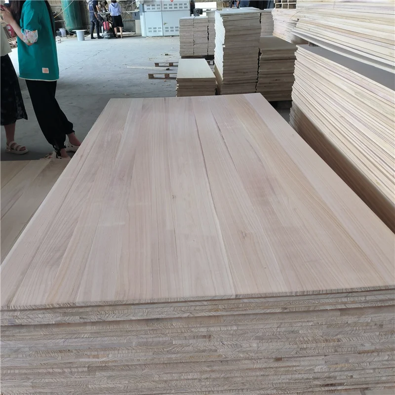 Hot sale paulownia solid wood board timber paulownia wood price m3 paulownia sheets furniture home decoration