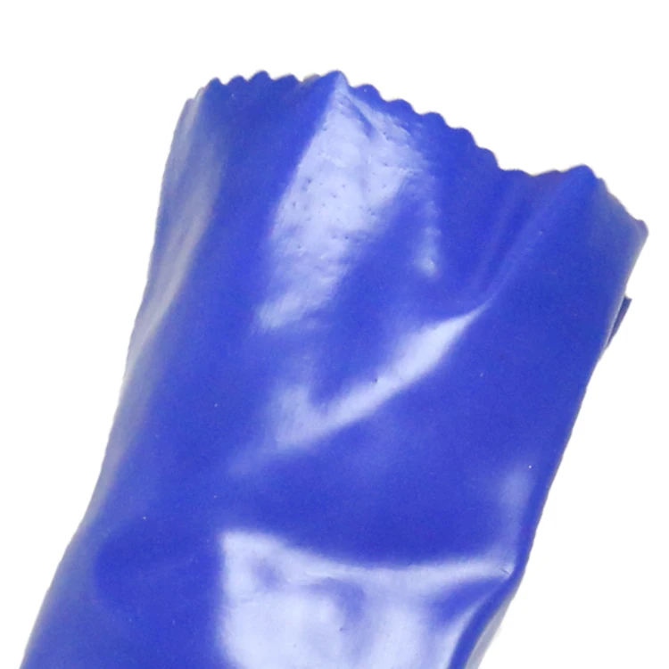 MaxiPact Chemical resistant sandy PVC waterproof gloves
