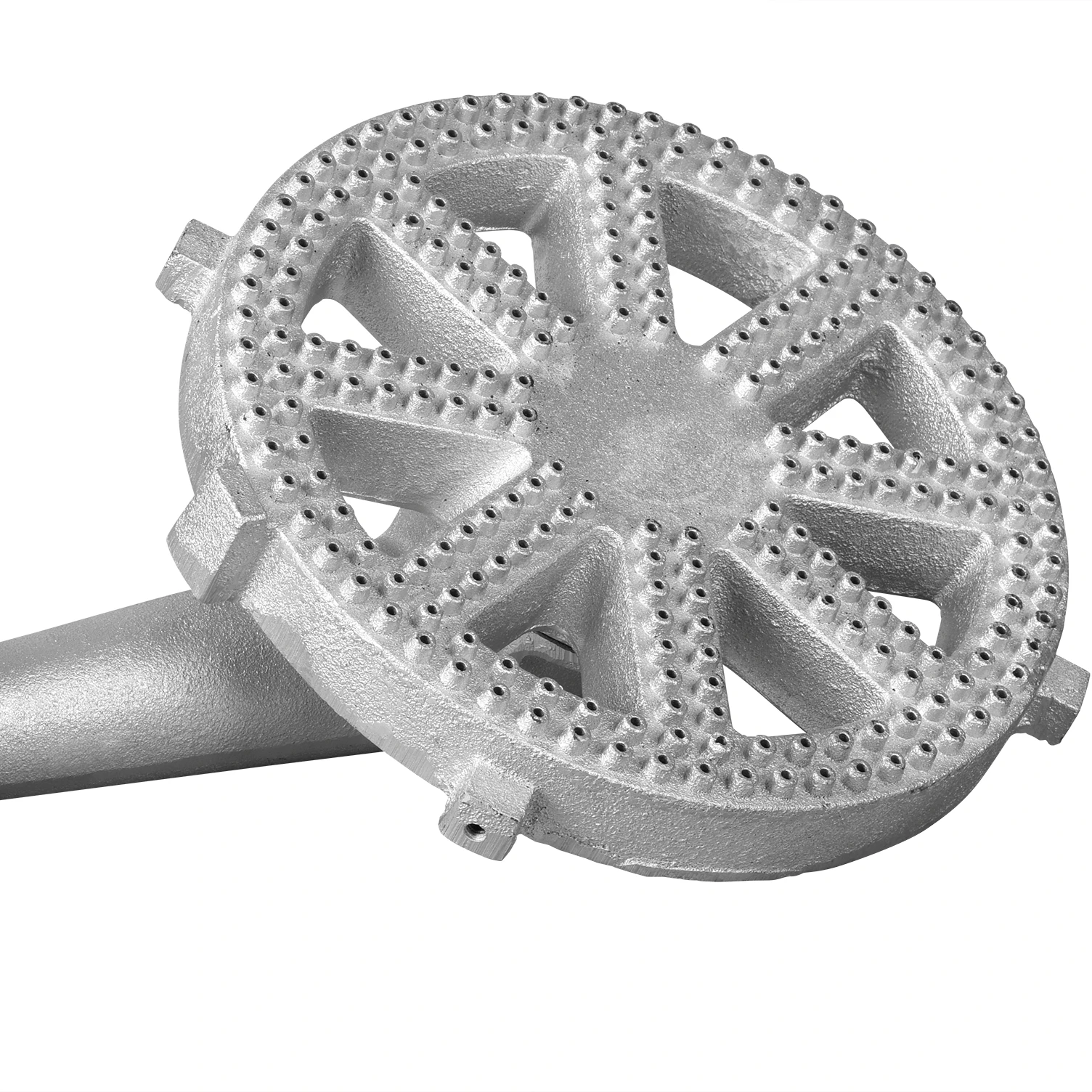 High pressure cast iron burner