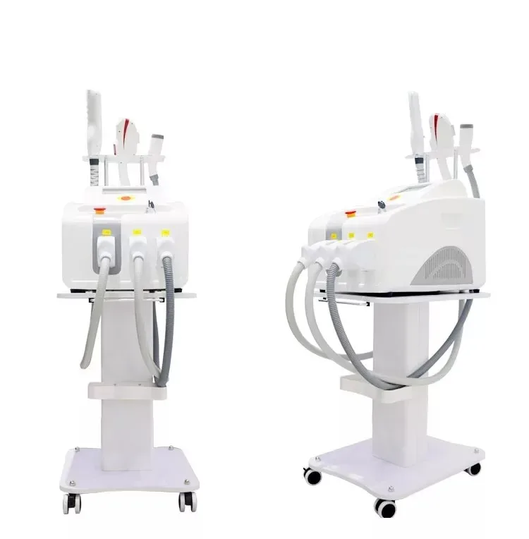 Алюминиевый белый салонная тележка подставка для красоты кавитации машины Собранный тележка для спа