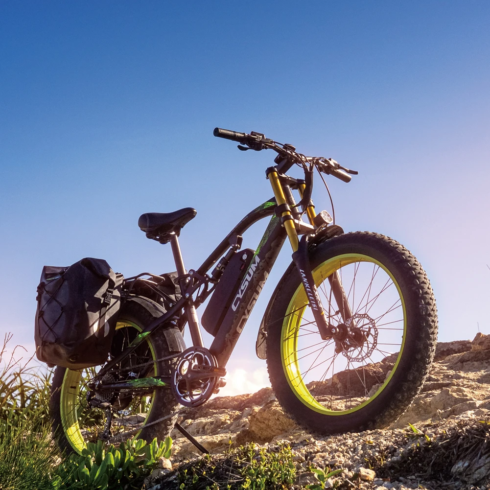 Ready for Shipment 26 4 0 Fat Tire Electric Mountain Bike Max Promax Motor Wall Frame Power Battery Torque Time Fun Charging Hub