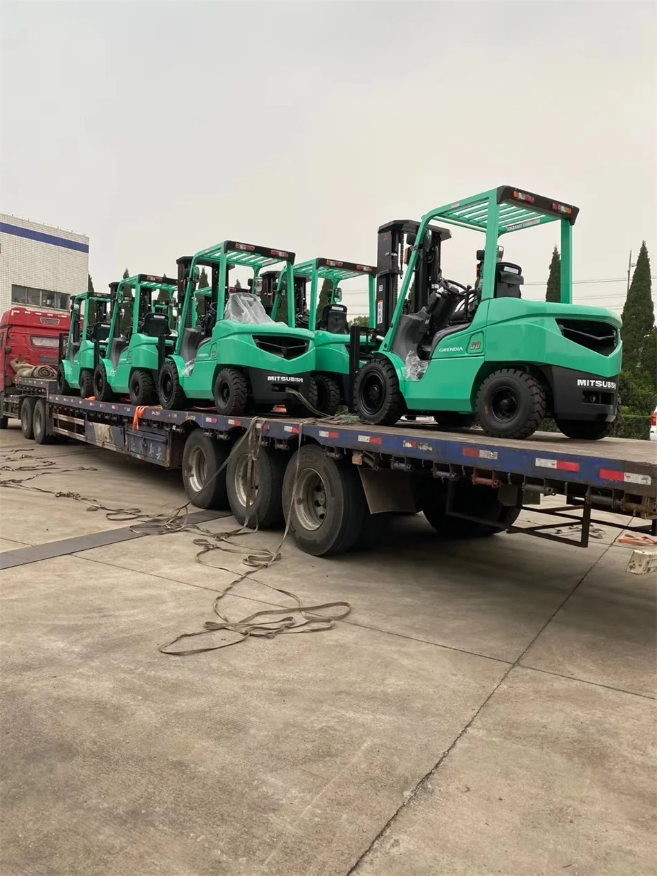  Прочный японский Mitsubishi 3ton FD30T использованы дизельный вилочный