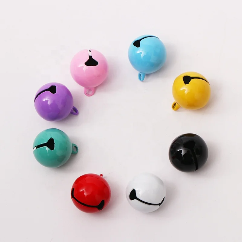 8mm-18mm Metal Bell DIY Christmas Shiny Jingle Bells for Festival Party Decorations Jewelry Dog Cat bell