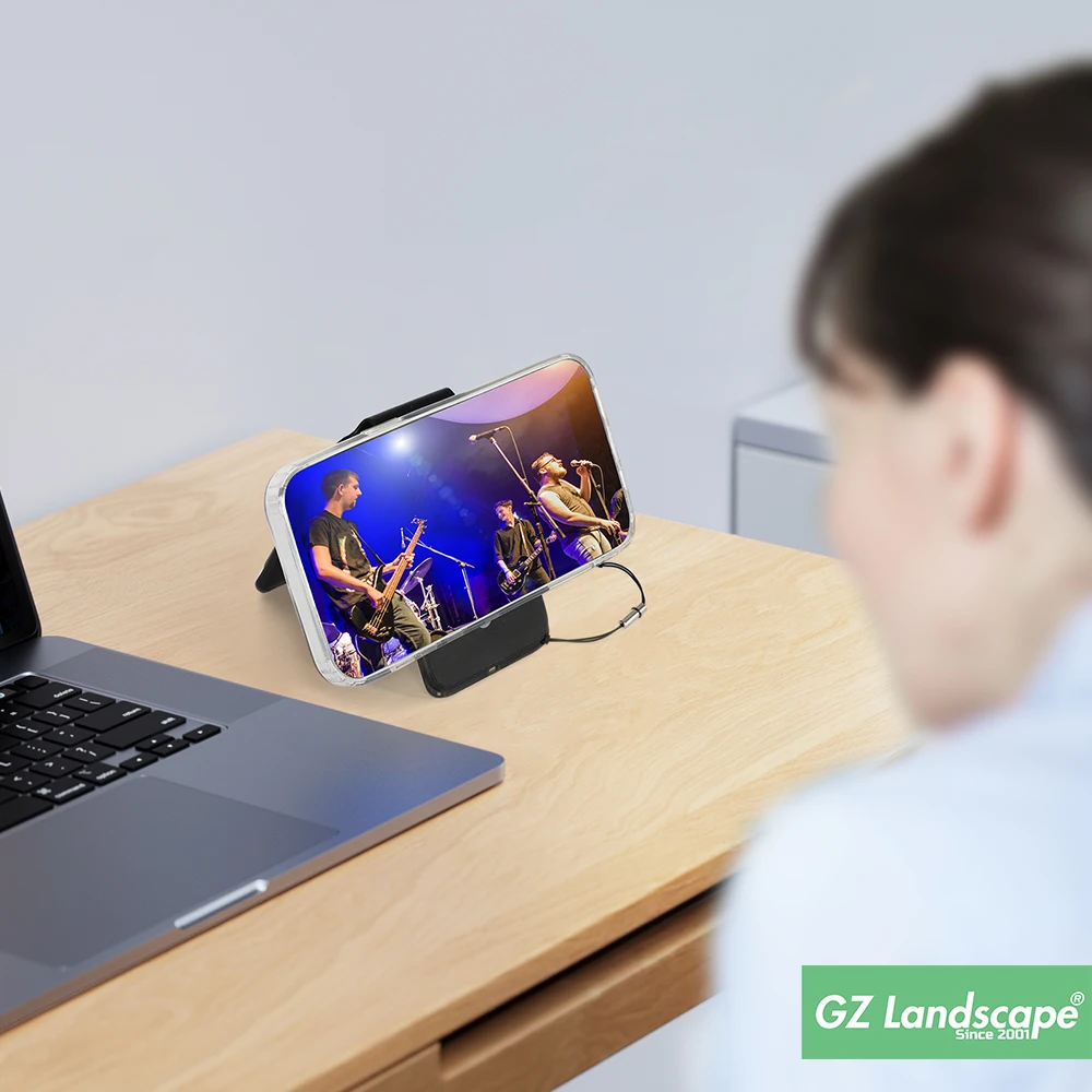 Custom leather mirror cell phone card holder stick on mobile phone back pocket magnetic wallet kickstand for iphone