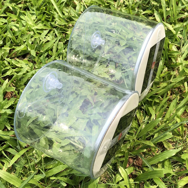 Outdoor Colorful RGB light inflatable solar charging Lamp waterproof LED light for Christmas party Garden Camping Lights