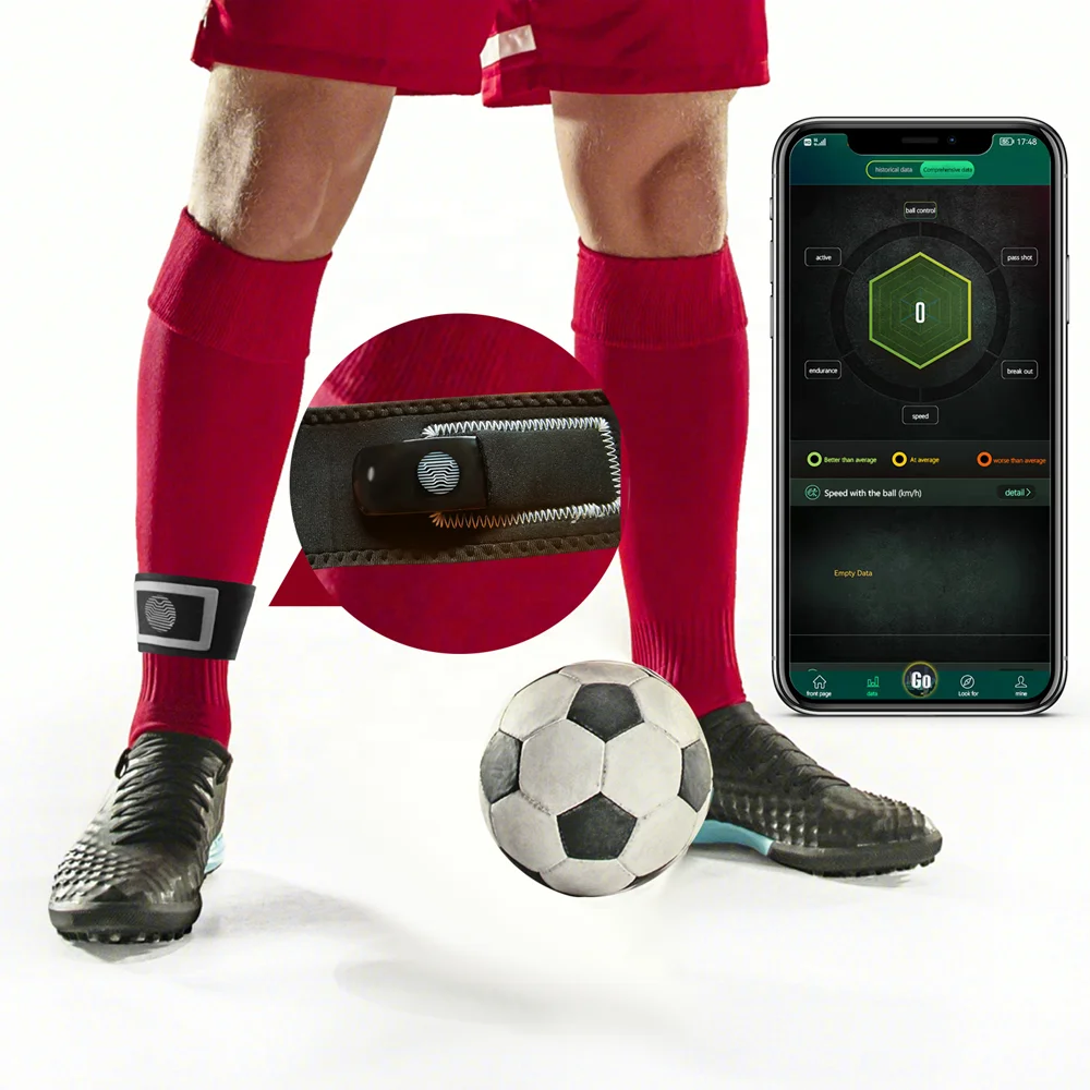 Waterproof smart Football Tracker Soccer Training Equipment With App Wifi Football Wearable Soccer Data Analyze Equipment