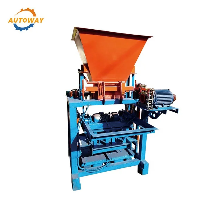 
Hot Selling Semi Automatic Equipment for Small Business at Home Hollow Block Making Machine 