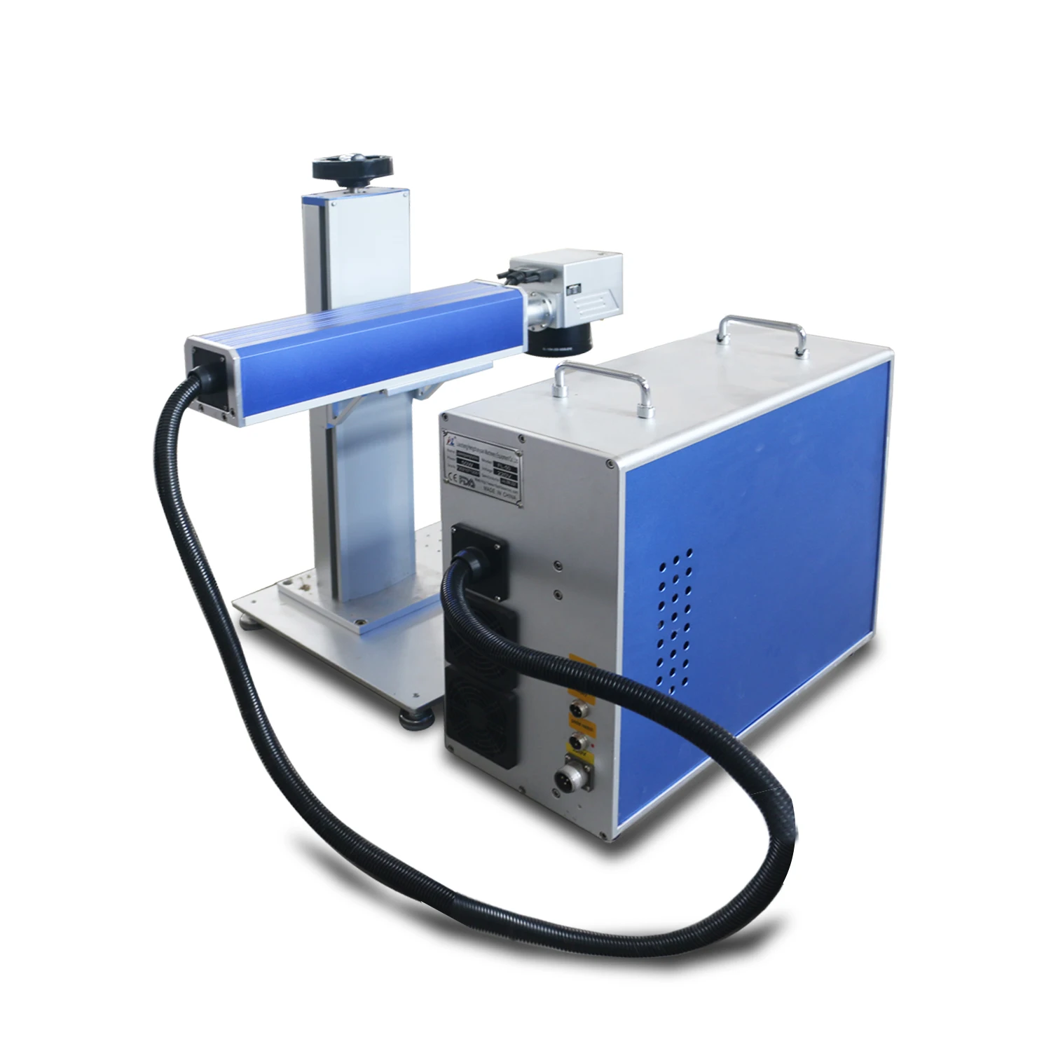 MAX JPT Raycus 50W Fiber Laser Engraving Machine with 300*300mm Lens RC1001 Galvo Head Free Goggles and Test Cards
