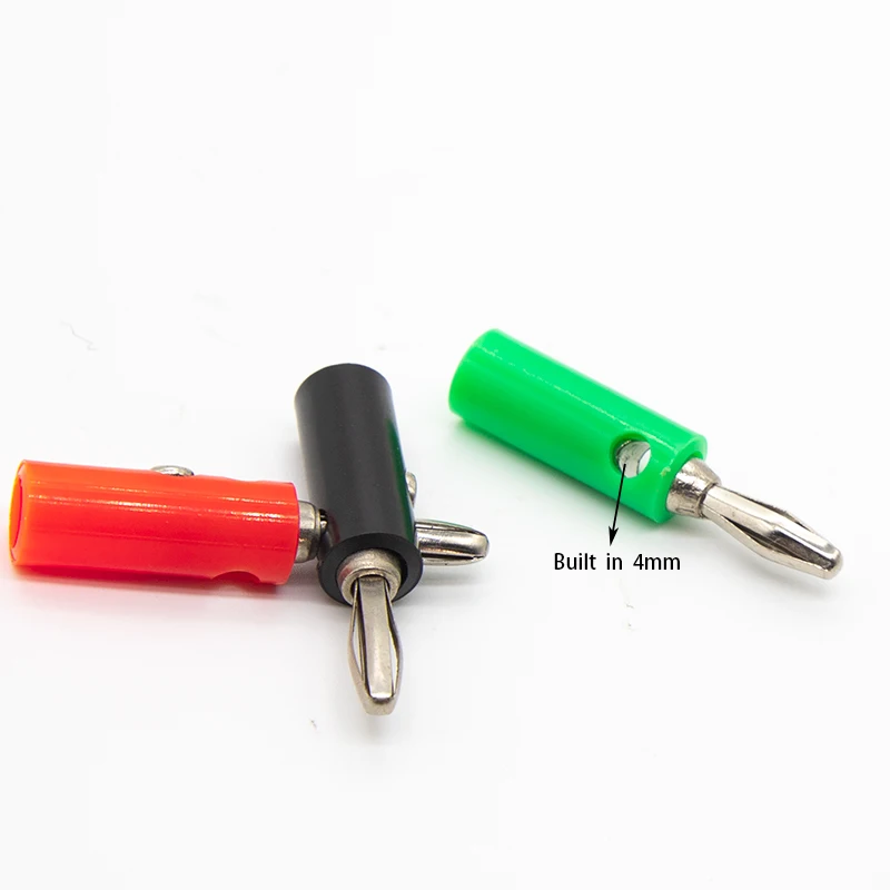 4mm adaptateur jack  socket connectors   4mm male banana connectors terminal blocks 4mm banana plug