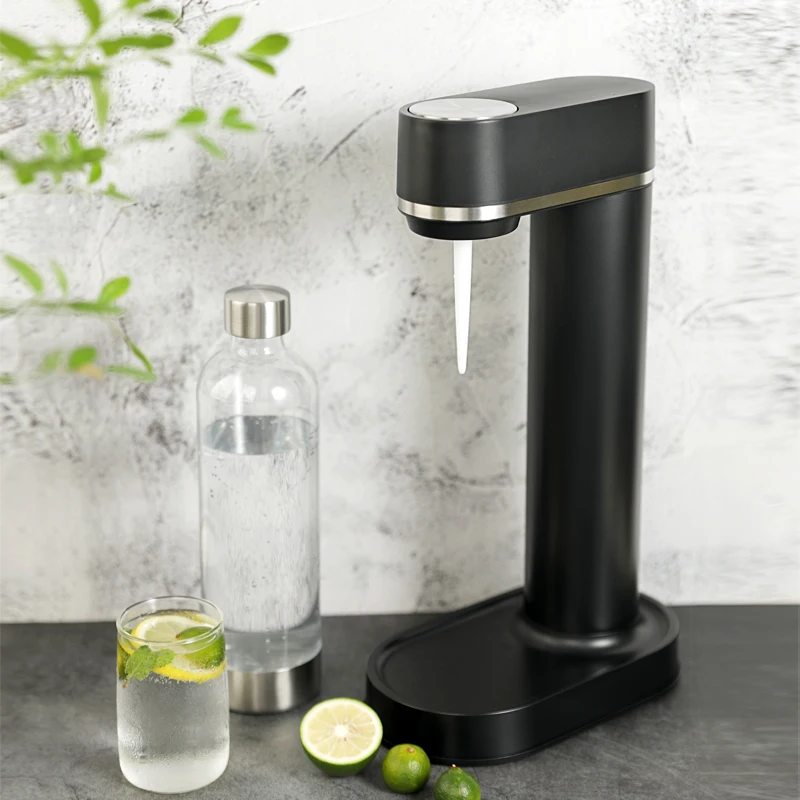 Factory Sell PET Giftbox Free Spare  OEM / ODM 1L Bottle LFGB Sparkling Water Machine Soda Maker